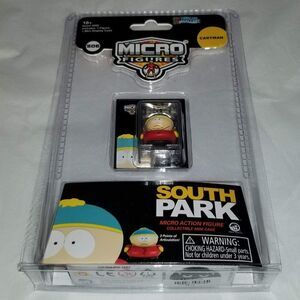 South Park Cartman Micro Figure in Tiny Display Case World's Smallest Mini